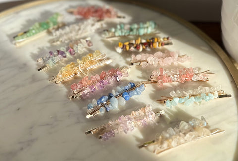 Crystal Hair Pins