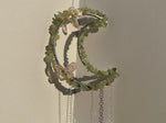 Prehnite Moon Crescent Suncatcher