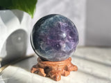 Blue Fluorite Sphere *High Grade*