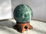 Green Fluorite Sphere