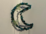 Apatite Moon Crescent Suncatcher