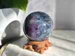 Blue Fluorite Sphere *High Grade*