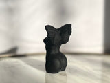 Shungite Angel Carving