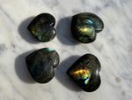 Labradorite Heart