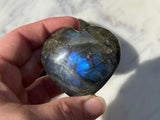 Labradorite Heart