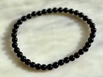 Obsidian Bracelet 4mm