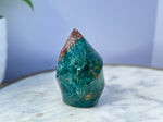 Ocean Jasper Flame Carving