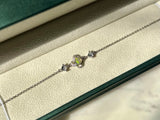 Opal .925 Sterling Silver Bracelet