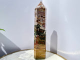 Ocean Jasper Tower (10.5” tall)