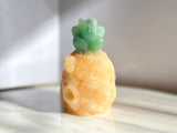 Yellow Calcite With Green Aventurine Pineapple House